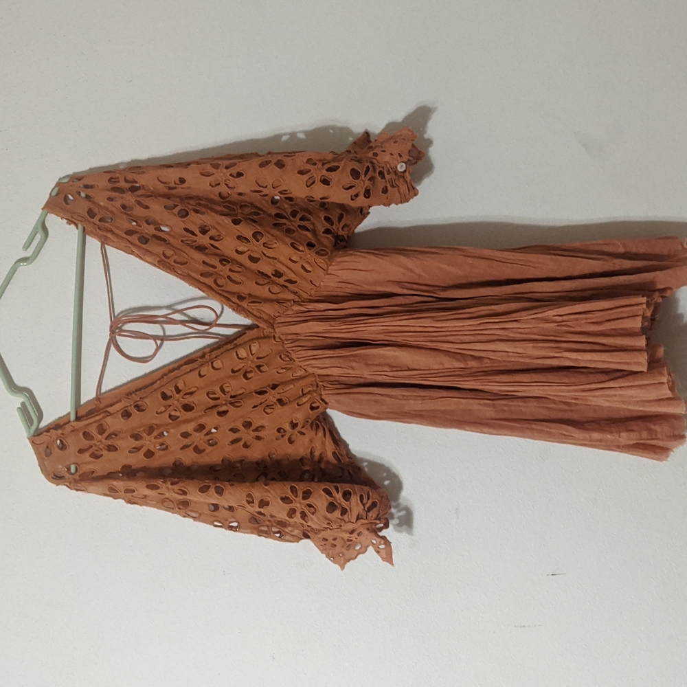Free People Bella eyelet lace dress